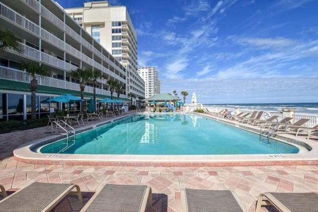 Oceanfront Studio Condo , Daytona Beach Fl Bagian luar foto