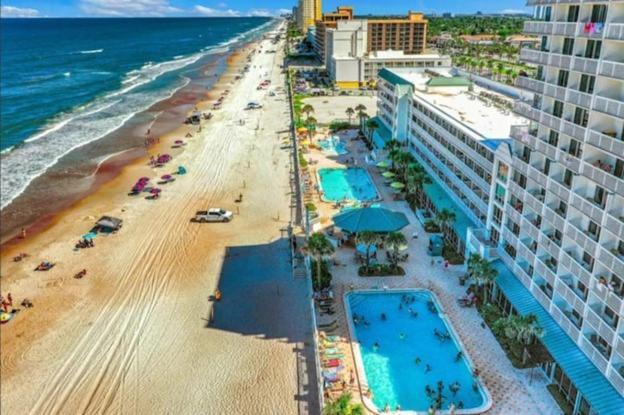 Oceanfront Studio Condo , Daytona Beach Fl Bagian luar foto